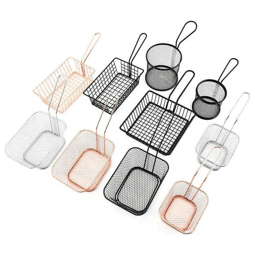  Crispy Keeper: Rectangle Fry Serving Basket cashymart