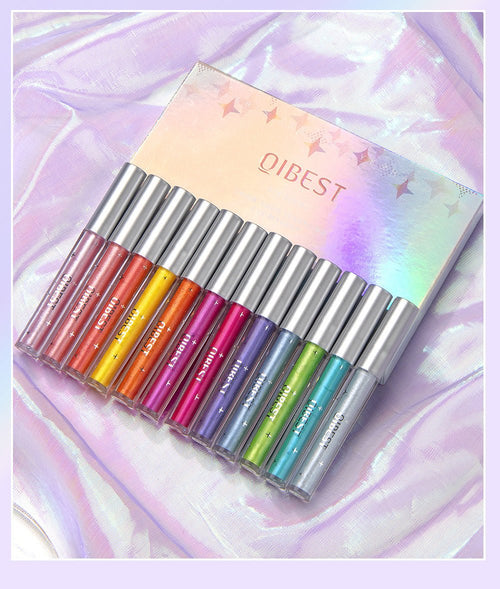  Eye Shadow Liquid Sequins Pearlescent Highlight Set cashymart