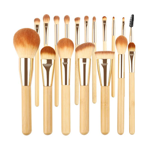  FEIYAN 15pcs Makeup Brush Set cashymart