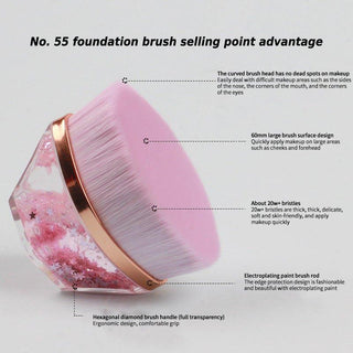 Fluffy Synthetic Foundation Brush for Flawless Coverage cashymart