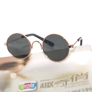  Vintage Round Pet Sunglasses cashymart