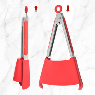  Revolutionary 2-in-1 Kitchen Tool: Spatula Tongs Combo cashymart