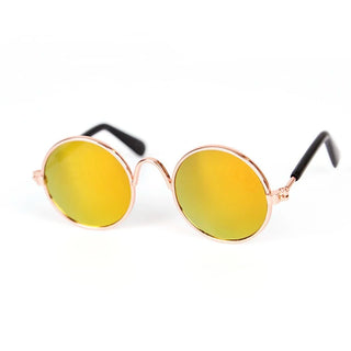  Vintage Round Pet Sunglasses cashymart