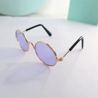  Vintage Round Pet Sunglasses cashymart