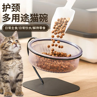  Elevated Luxury Cat Bowl with Detachable Stand cashymart