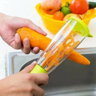  Fruit Peelers and Cutter with Storage cashymart