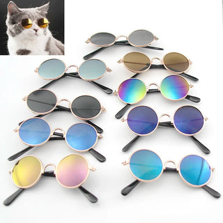  Vintage Round Pet Sunglasses cashymart