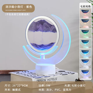  Illuminating 3D Sand Art Lamp cashymart