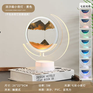  Illuminating 3D Sand Art Lamp cashymart