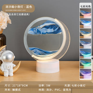  Illuminating 3D Sand Art Lamp cashymart
