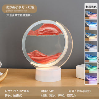  Illuminating 3D Sand Art Lamp cashymart