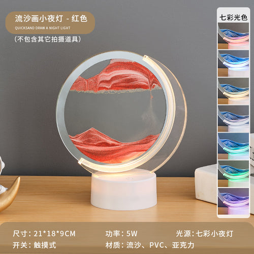  Illuminating 3D Sand Art Lamp cashymart