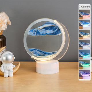  Illuminating 3D Sand Art Lamp cashymart