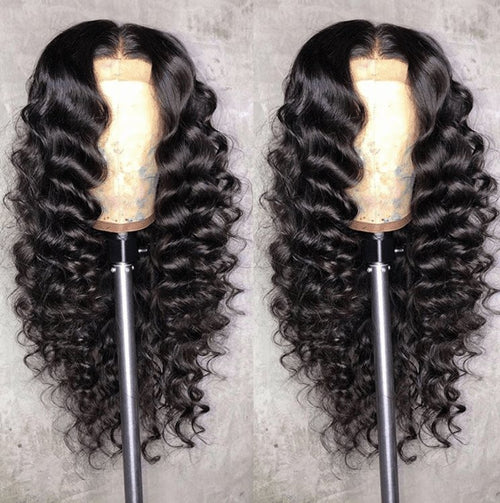  Indian Loose Deep Wave 360 Lace Frontal Wigs for Women cashymart