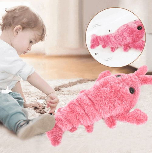  Interactive Jumping Shrimp: The Ultimate Pet Playtime Toy cashymart