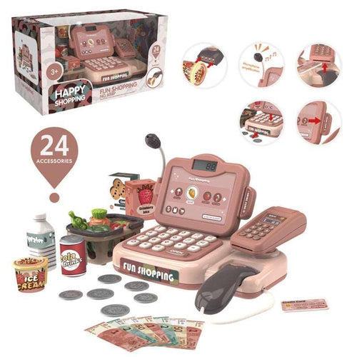  Interactive Learning Cash Register Toy cashymart