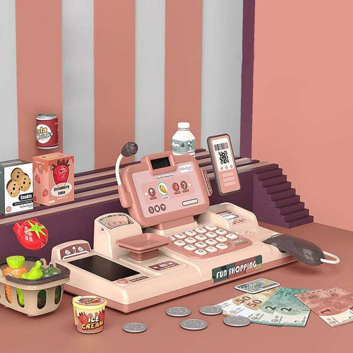  Interactive Learning Cash Register Toy cashymart