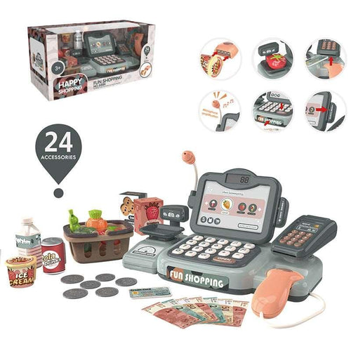  Interactive Learning Cash Register Toy cashymart
