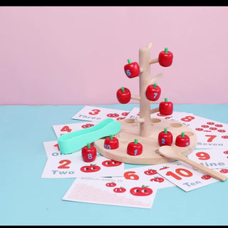  Interactive Wooden Math Tree: Fun Learning for Kids cashymart
