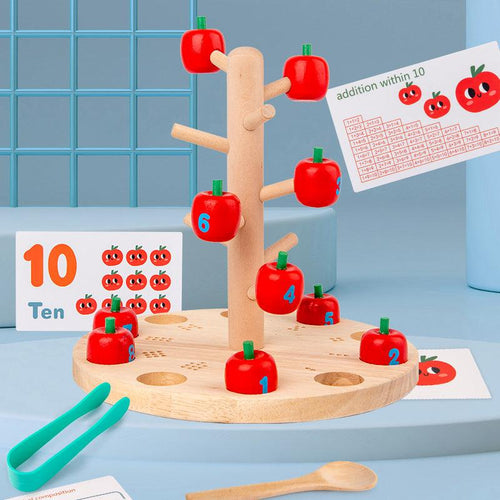  Interactive Wooden Math Tree: Fun Learning for Kids cashymart