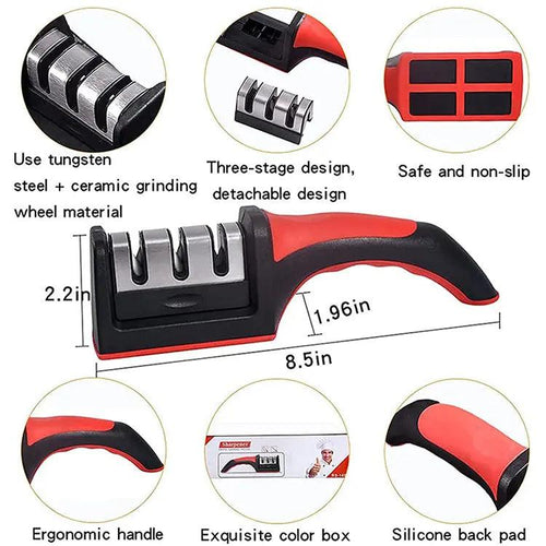  Kitchen Pro Knife Sharpener: Elevate Your Cutting Game! cashymart