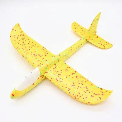  LED Foam Glider Plane: Soar High with Light-Up Fun! cashymart
