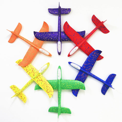  LED Foam Glider Plane: Soar High with Light-Up Fun! cashymart