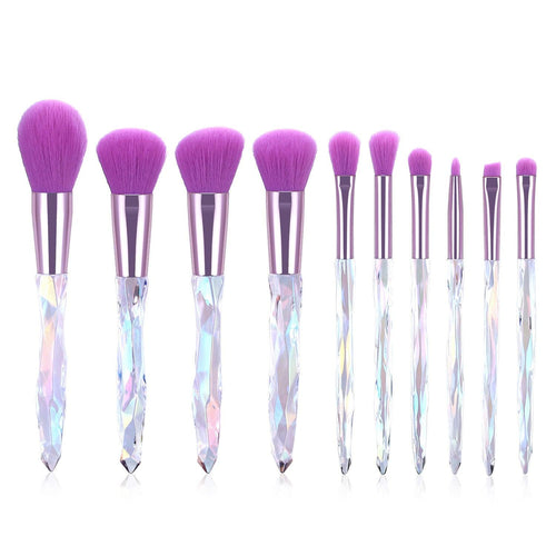  Luxury Rose Gold Makeup Brush Set - 10 Essential Tools cashymart