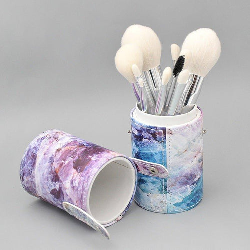  Luxury Rose Gold Makeup Brush Set - 10 Essential Tools cashymart