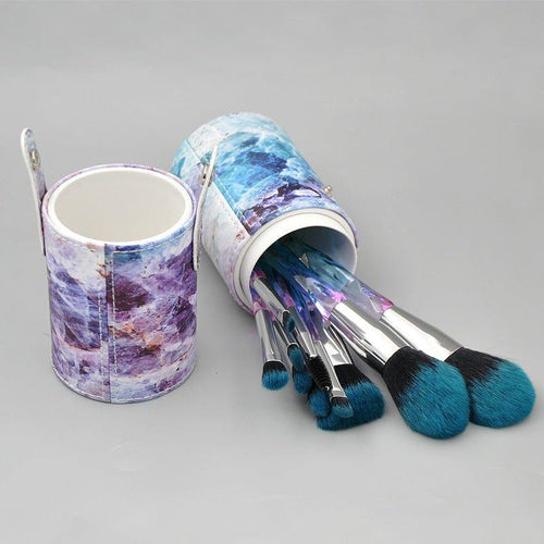  Luxury Rose Gold Makeup Brush Set - 10 Essential Tools cashymart