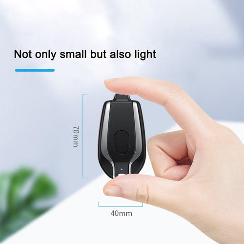  Mini Power bank Keychain cashymart