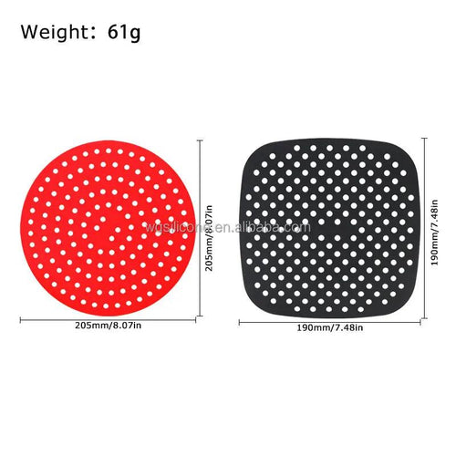  Multipurpose Silicone Hot Pot Mat and Air Fryer Liner cashymart
