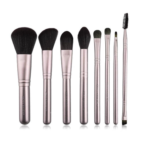  Portable Beauty: 8-Piece Travel Makeup Brush Set cashymart