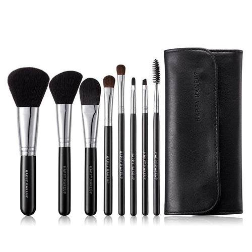  Portable Beauty: 8-Piece Travel Makeup Brush Set cashymart