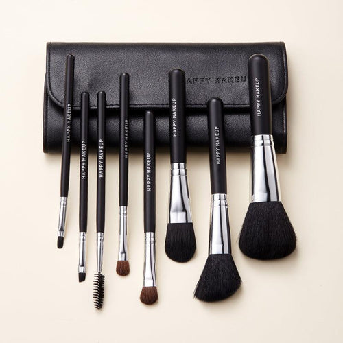  Portable Beauty: 8-Piece Travel Makeup Brush Set cashymart