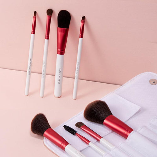 Portable Beauty: 8-Piece Travel Makeup Brush Set cashymart