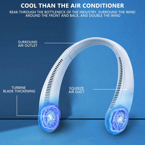  Portable Neck Fan cashymart