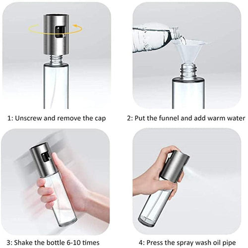  Precision Olive Oil Spray Bottle - Eco-Friendly Kitchen Essential! cashymart