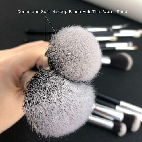  Professional Black Makeup Brush Set for Flawless Looks cashymart