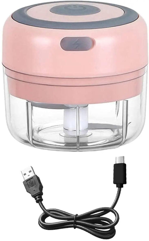  QuickChop USB Mini Food Processor: Safe & Powerful Chopping! cashymart