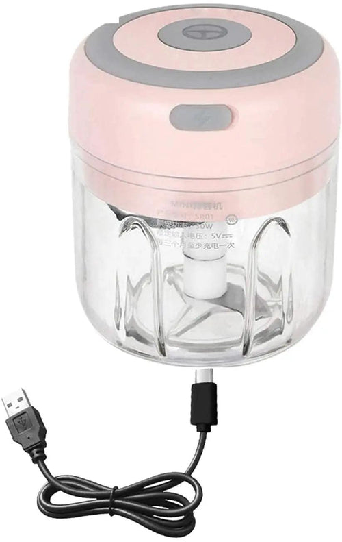  QuickChop USB Mini Food Processor: Safe & Powerful Chopping! cashymart
