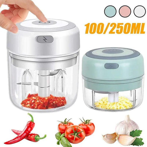  QuickChop USB Mini Food Processor: Safe & Powerful Chopping! cashymart