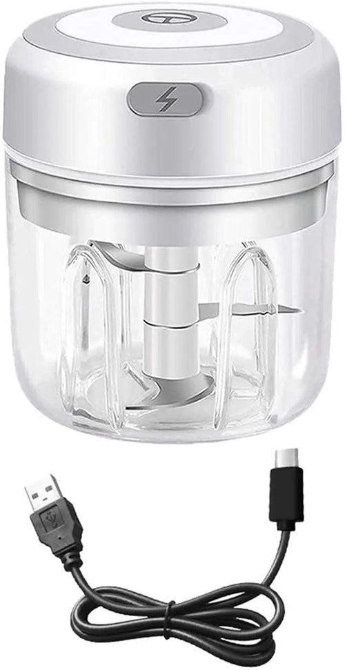  QuickChop USB Mini Food Processor: Safe & Powerful Chopping! cashymart