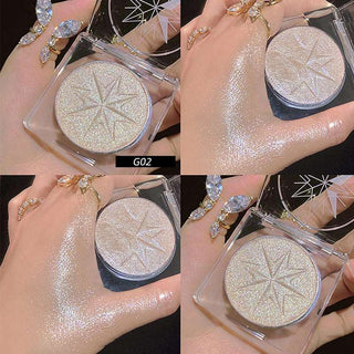 Radiant Glow Highlighter Palette with Customizable Branding cashymart