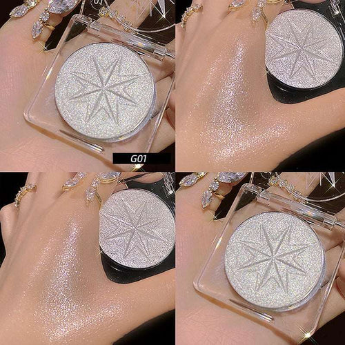  Radiant Glow Highlighter Palette with Customizable Branding cashymart