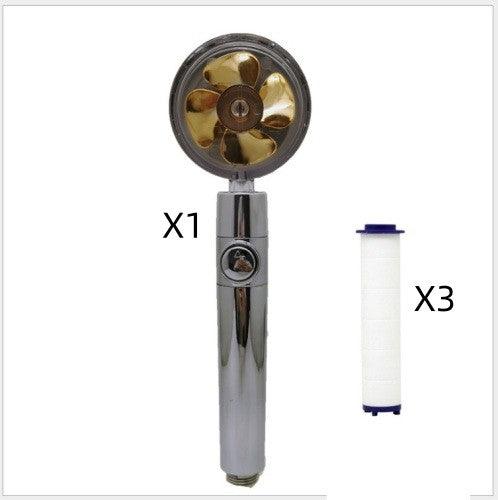  Revitalizing High-Pressure Water-Saving Shower Head cashymart