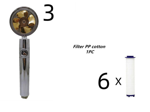  Revitalizing High-Pressure Water-Saving Shower Head cashymart