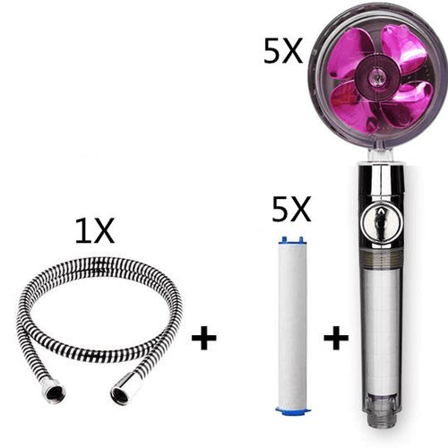  Revitalizing High-Pressure Water-Saving Shower Head cashymart