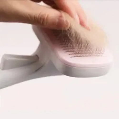  Self-Cleaning Grooming Brush for Pets cashymart