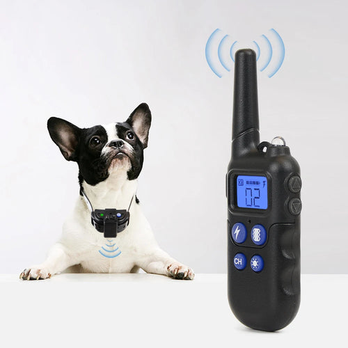  Smart Waterproof Dog Training Collar with Walkie-Talkie Function cashymart